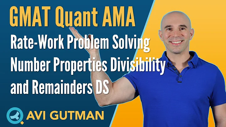 Tough Work Rate problem and tricky Divisibility and Remainders DS: Quant Reasoning AMA