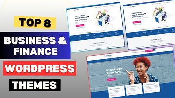 Best Business & Finance WordPress Themes. How to Create Business, Finance, Loan, Accounting Websites