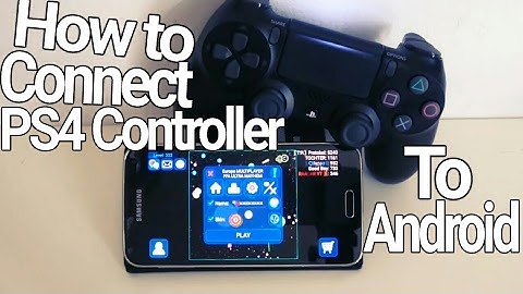 How to Play with PS4 Controller on Android | Wireless [NO ROOT]