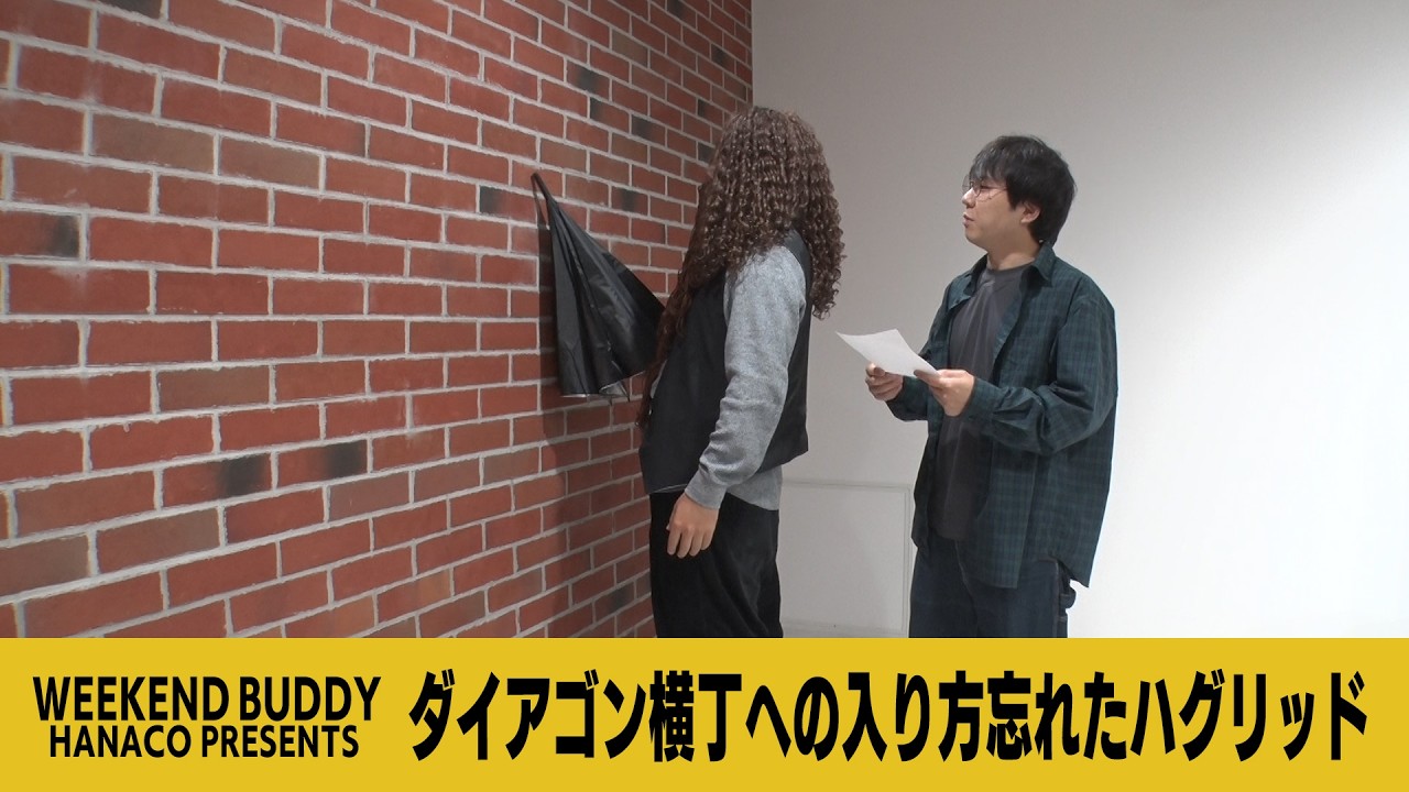 ダイアゴン横丁への入り方忘れたハグリッド【ハナコ】