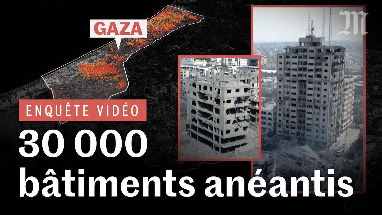 Comment Isral anantit Gaza  nous avons quantifi les destructions