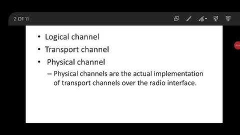 LTE Channel structure