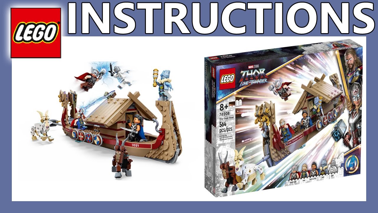 LEGO Instructions | The Goat Boat | 76208 | LEGO Marvel 2022