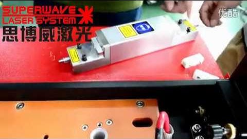 Maintenance_Jewelry laser spot welder changing flash lamp