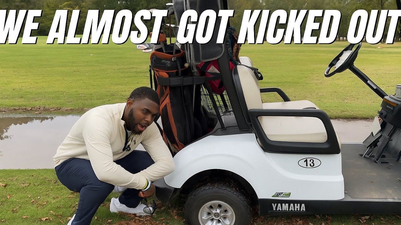 THIS GOLF VLOG ALMOST GOT US IN TROUBLE