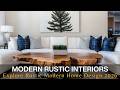 Explore Rustic Modern Home Design 2026: Open Concept, Warm Lighting & Natural Material Design