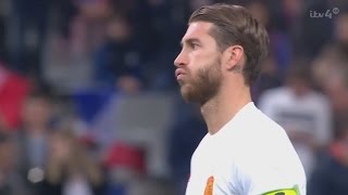 Sergio Ramos vs France (Away) Friendly 29/3/2017