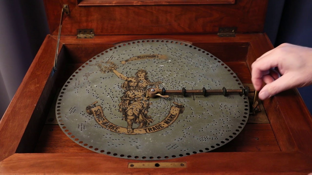 Historischer Musikautomat  Polyphon Nr.45