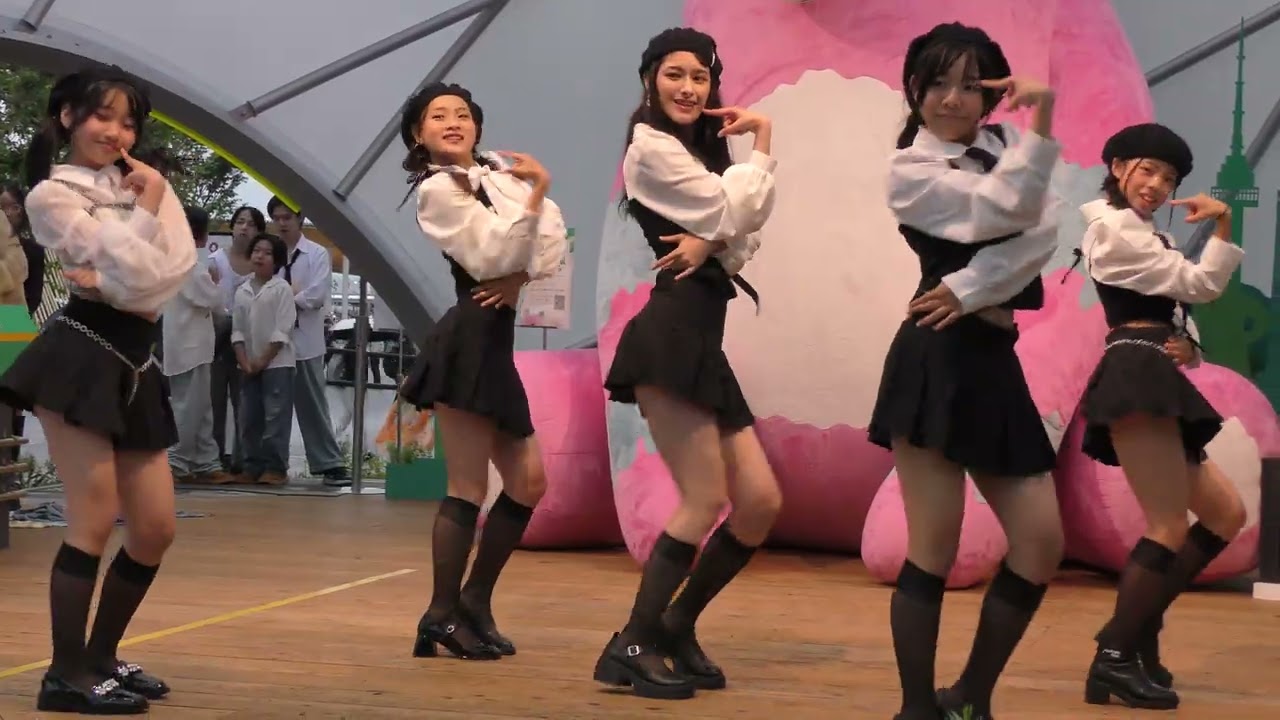 K-POPダンス 「Blue Flame（LE SSERAFIM）」 ポップアップ