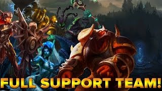 League Of Legends - Full Support Team