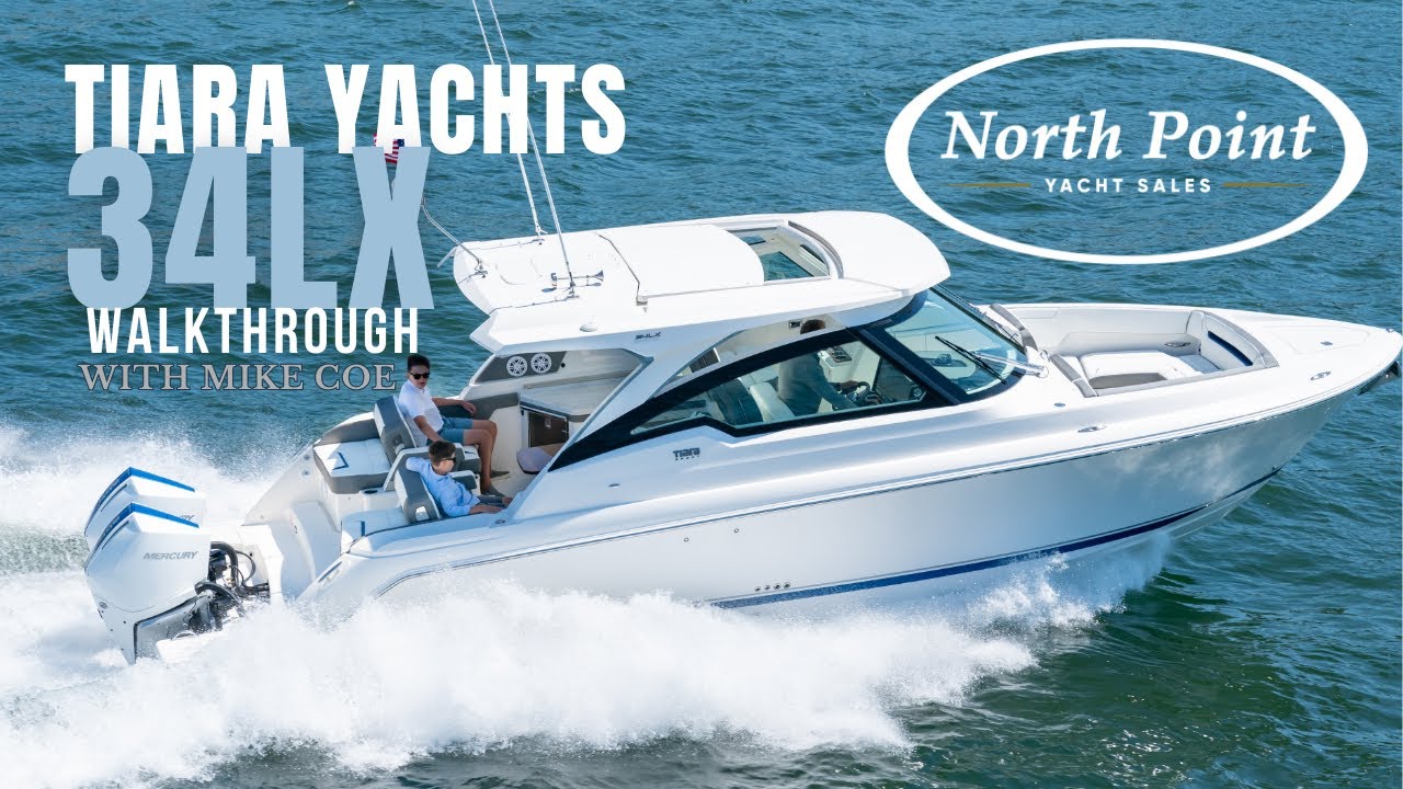 Tiara Yachts 34 LX Walkthrough with Mike Coe | The Perfect Chesapeake Bay Boat