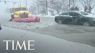 Bomb Cyclone Winter Storm Slams Eastern U.S., Thousands Of Flights Cancelled | TIME