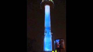 Espectáculo de luces en la N-Tower de Seúl. I