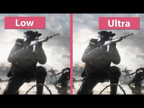 Battlefield 1 – PC Low Vs. Ultra Detailed Graphics Comparison U0026 Analysis