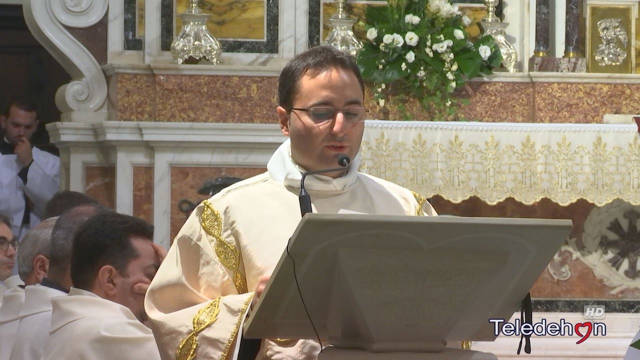 ORDINAZIONE DIACONALE DI DON ALESSANDRO CHIEPPA - DIRETTA TELE DEHON