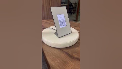 Dynamic QR Displayer (Visual Display Unit) - DQ11 - Dynamic QR Display Device for QR Scanner #paytm