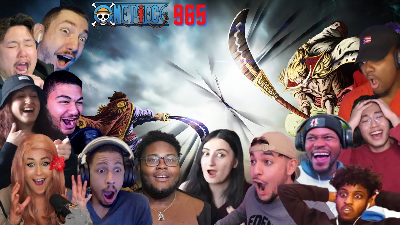 Gol D Roger Vs Whitebeard One Piece Episode 965 Ultimate Reaction Compilation Youtube