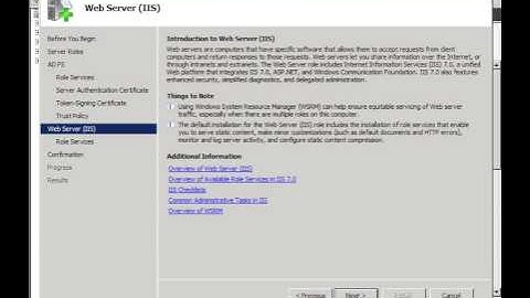 ADFS   Exercise 1 Installing the AD FS Server Role