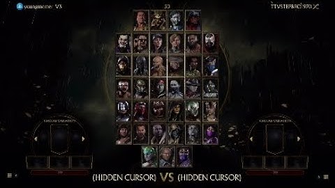 MK11 random character select