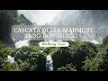 Walking Tour - Cascata delle Marmore e Piediluco [4K]