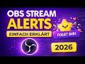 Twitch Alerts in in 5 Minuten in OBS einrichten 🚨  Einfach erklärt 2026