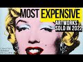 Top 10 most expensive paintings sold 2022 painting art