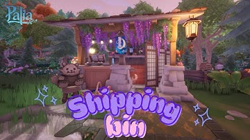 Palia Tutorial - How to Build a Creative Floral/Woodsy Shipping Bin