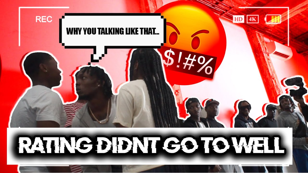 HOW RATING SCALE 1-10 FACE TO FACE IN PERSON BE LIKE ** It Got HEATED 🤬‼️ **