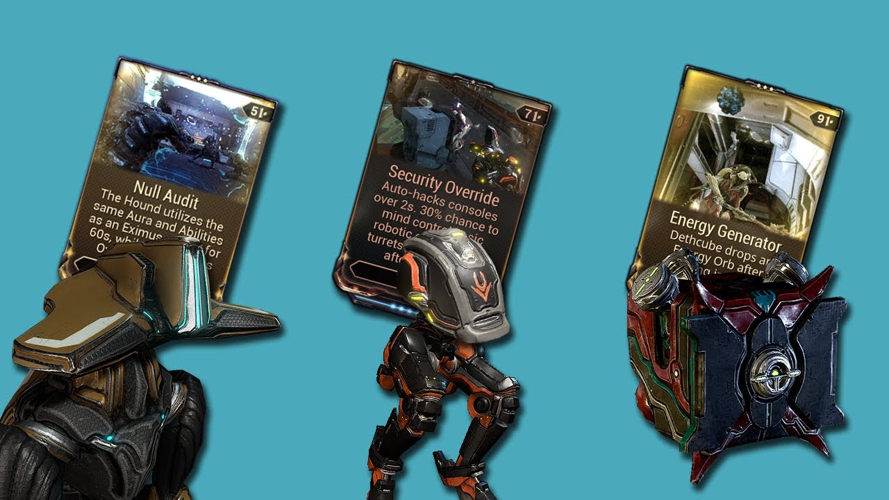 Warframe All Pet Abilities Sentinels, Hounds & Moas YouTube