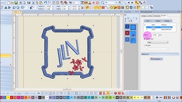 4.05 Master BERNINA Embroidery Software 8 – Monogramming—Editing Monogram Borders