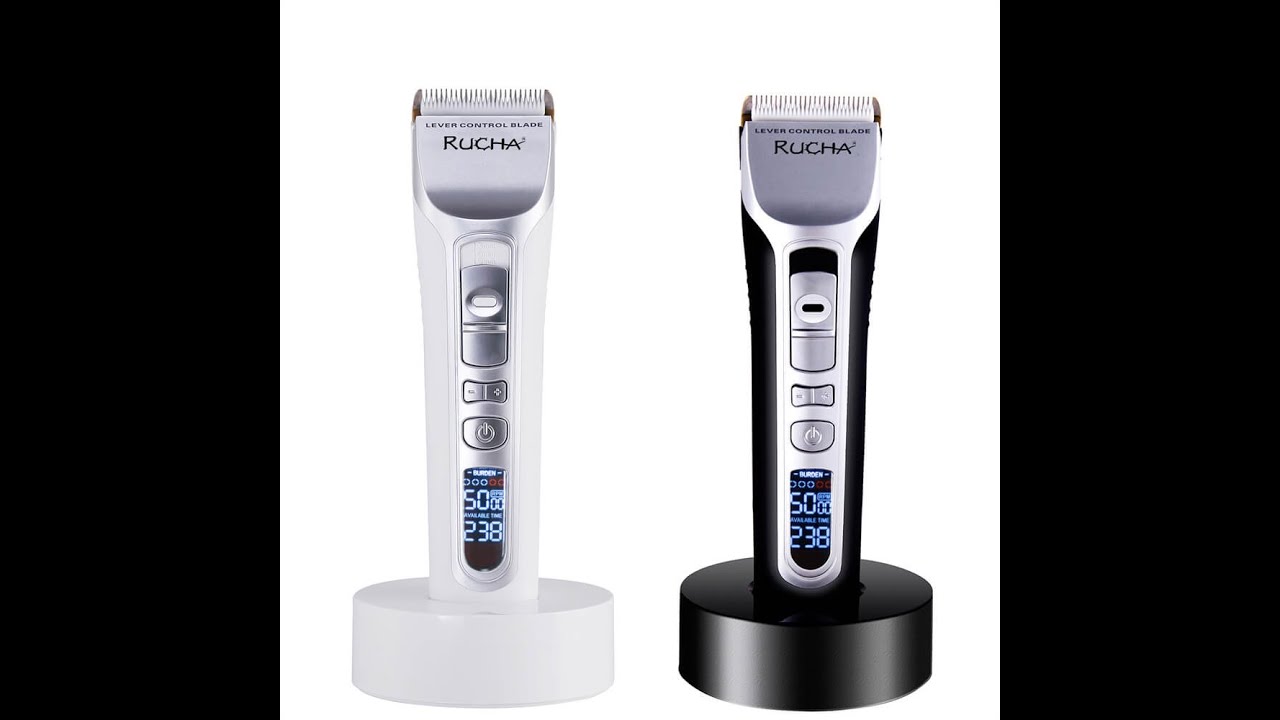 MDT889 Instand fade hair clipper and trimmer with charging stand YouTube