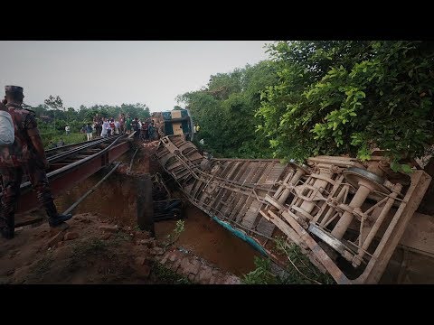 16 killed after 2 trains collide in Bangladesh