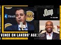 It warms my heart! Vince Carter reacts to Frank Vogel’s comments on Lakers’ age | The Jump