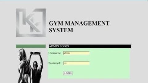 Gym Management System PHP || Full Source code Download now