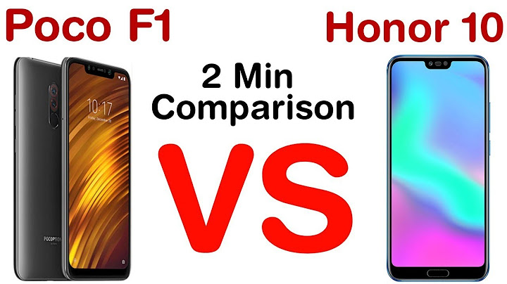 So sánh honor 10 và pocophone f1 năm 2024