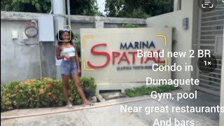 Brand new 2 br condo in Dumaguete gym, pool great restaurants and bars#philippines #retirement#vlog