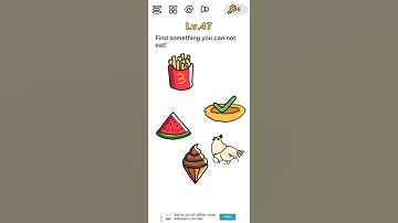 Brain Out level 47 - Find something you cannot eat