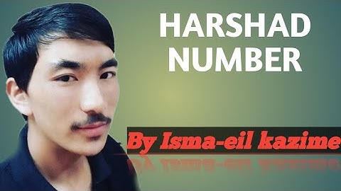 #What is Harshad number#|| #Multiple harshad number#????