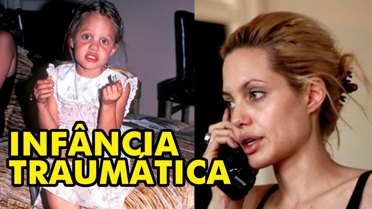 A ESTRANHA HISTÓRIA DA VIDA DE ANGELINA JOLIE