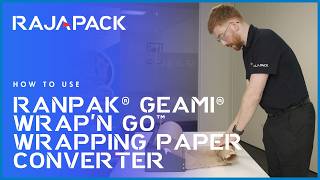 How to use the Ranpak® Geami® Wrap’n Go™ Wrapping Paper Converter