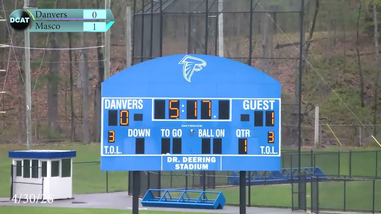 DHS Boys Varsity Lacrosse VS Masconomet HS: 4/30/26