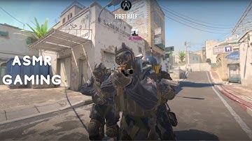 ASMR Gaming | CS2 Dust II No Talking | Keyboard/Mouse Sounds | Part 2