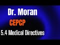 CEPCP: 5.4 Medical Directives Overview. Trauma Care, Analgeisa, and Cardiac Arrest Management.