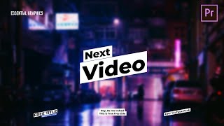 Premiere Pro Cc 19  Glitch Titles Template