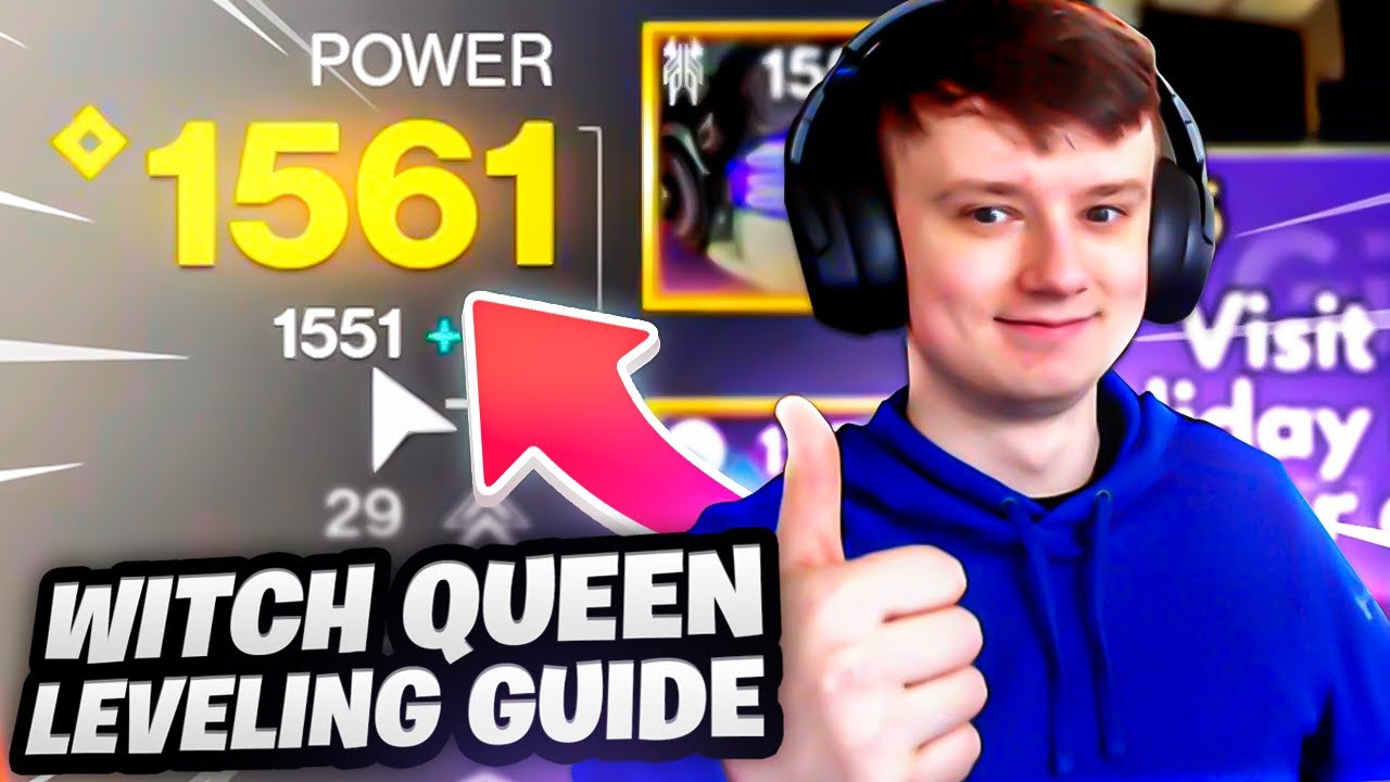 Most Efficient Way To Level In Witch Queen // Destiny 2 Witch Queen Leveling Guide