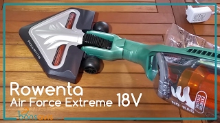 Rowenta RH8812WH Air Force Extreme │ Aspirateur balai 18 V │ Cord-free vacuum