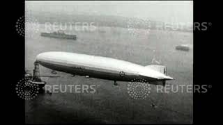 1925 US airship Shenandoah wrecked in storm