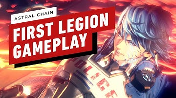 Astral Chain - The Very First Combat Encounter With A Legion