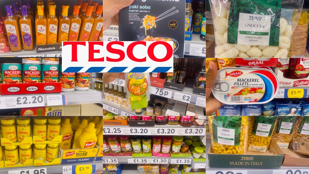 NEW IN TESCO FOOD STORE, TESCO FOOD SHOPPING HAUL, NEW FINDS, VLOG