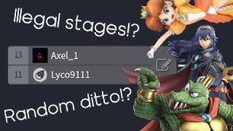 Semi-Finals but its Random Dittos w/ILLEGAL STAGES!?!?
